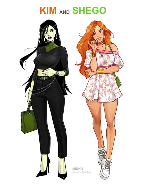 Kim and shego: Date on the roof (Kim possible) (Oleno Minko)